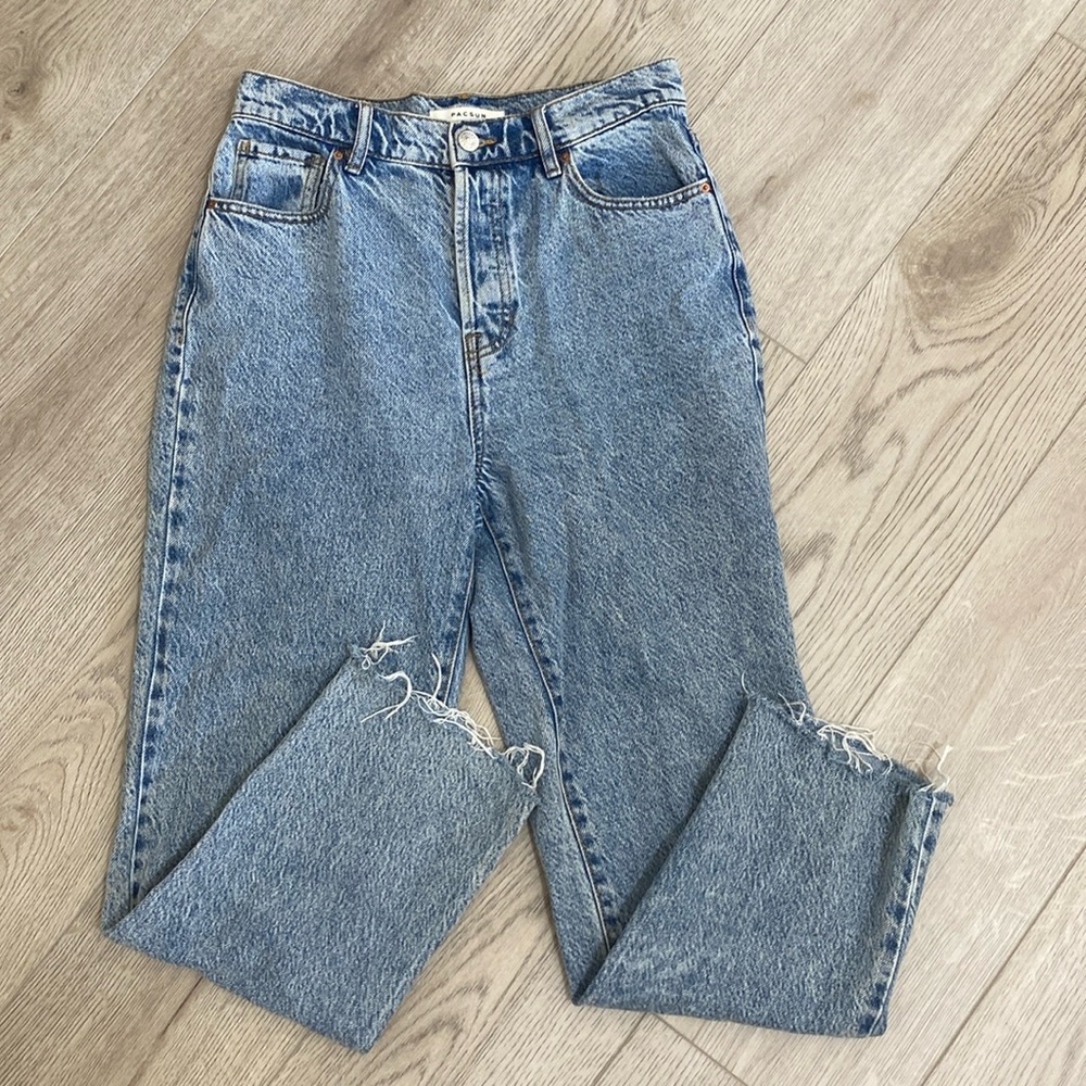 Pacsun Mid Rise Straight Leg Jeans